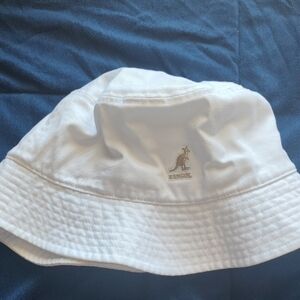 Kangol Classic White Bucket Hat